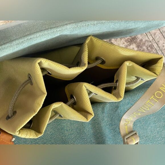 RARE Louis Vuitton 2002 Damier Geant LV Cup Volunteer Bag - Picture 8 of 13